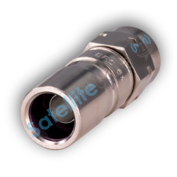 CORNING GILBERT Corning Efc F Male Coaxial Rg6 Compression Connectors Gf-Efc-6 100-Pack