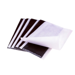 SATELLITESALE Universal Roof Patch Kit Zinc Plated Lag Bolts And Mastic Pitch Pads