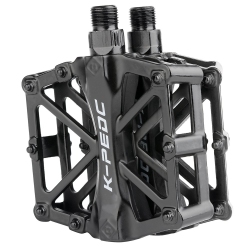 HLD Mountain Bike Pedals Txj Aluminum Alloy Platform Pedals Bicycle Pedals Road Bike Pedals for Bmx Mtb Cycling 9/16 Inch