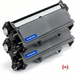 GENER 2 Pack Compatible Tn-660 Tn660 / Tn630 Tn-630 High Yield Bk Toner Cartridges for Brother Dcp-L2520Dw, Dcp-L2540Dw, Hl-L2300D, Hl-L2305W