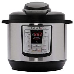 Instant Pot LUX mini 3-Quart 6-in-1 Multi-Use Programmable Pressure Cooker,  Slow Cooker, Rice Cooker, Sauté, Steamer, and Warmer 