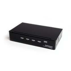 STARTECH.COM - HDMI Splitter 1 In 4 Out - 1080P - 4 Port -Mounting Brackets - 1.3 Audio - HDMI Multi Port - HDMI Audio Splitter (St124HDMI2)