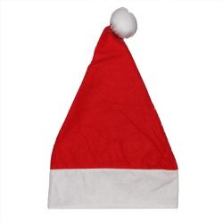NORTHLIGHT And White Unisex Adult Christmas Santa Hat Costume Accessory - Small In Red