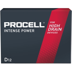 PROCELL - Industrial D Alkaline Batteries, for Professional Use, 12 Pack