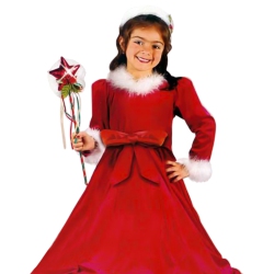 FUN WORLD And White Princess Toddler Christmas Costume In Red