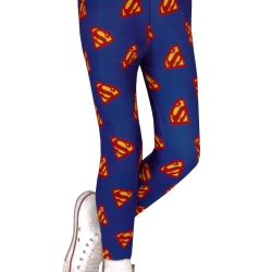 RUBIES Supergirl Leggings Children's Halloween Accessory- 6+ In Multicolor