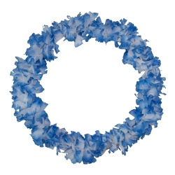 NORTHLIGHT 18" And White Halloween Lei Costume Accessory In Blue