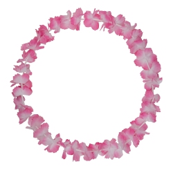 NORTHLIGHT 18" Pink And Halloween Lei Costume Accessory In White