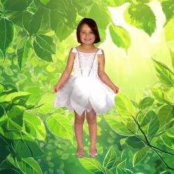 NORTHLIGHT Fairy Girl Children's Halloween Costume - Small In Multicolor