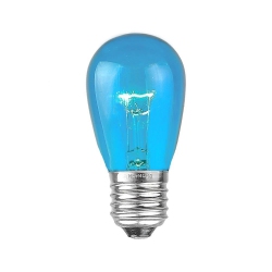NOVELTY LIGHTS LLC Novelty Lights 25 Pack S14 Outdoor Patio Edison Replacement Bulbs, E26 Medium Base, 11 Watt