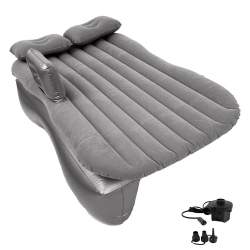 AXGEAR Inflatable Car Travel Air Mattress Back Seat W/ Pump 2 Air Pillows Car Suv Sleeping Mattress Universal Fit