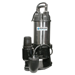 BURCAM 400401T Sewage Pump, 1/2 HP, 115V