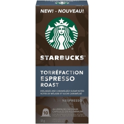 NESPRESSO Starbucks By Espresso Roast Coffee Capsules, Original Line Compatible, 5 X 10 Coffee Pods, 50 Count