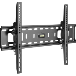 CONDOMOUNTS Tilt Tv Wall Mount for Steel Stud | No Stud | Tv Mount Metal Studs | Holds 132Lbs Tv | Fits 37"-80" Tvs | Includes Elephant Anchor Set