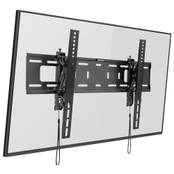 CONDOMOUNTS Advanced Tilt Tv Wall Mount 4D Extension | Easy Install for Metal Stud & No Stud Walls | Holds 100Lbs | 37-In. to 80-In. Tvs | Fits Up