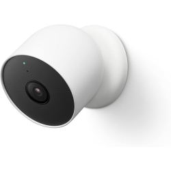 GOOGLE Nest Cam (Outdoor Or Indoor, Battery) - 1 Pack, Snow, 1 Count (Pack Of 1)