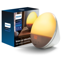 PHILIPS Wake-Up Light Coloured Sunrise Simulation In White