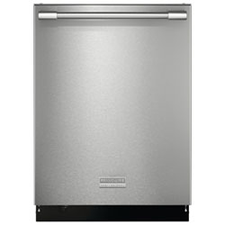 Frigidaire Pro 24" 47dB Built-In Dishwasher with Stainless Steel Tub & Third Rack (PDSH4816AF) - Stainless Steel
