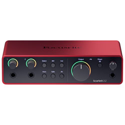 Focusrite Scarlett-Solo 4thGen USB Audio Interface (SCARLETT-SOLO-4THGEN)