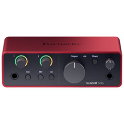 DTM・DAW Focusrite Scarlett Solo gen3 再入荷】 Scarlett Focusrite | Gen] [3rd Solo DTM・DAW - DTM・DAW