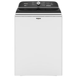 Whirlpool 6.1 Cu. Ft. High Efficiency 2-in-1 Top Load Washer (WTW6157PW) - White