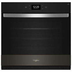 Whirlpool 30" 5 Cu. Ft. Self-Clean True Convection Electric Wall Oven (WOES7030PZ) - Stainless Steel