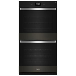 Whirlpool 30" 10 Cu. Ft. True Convection Electric Double Wall Oven (WOED7030PZ) - Stainless Steel