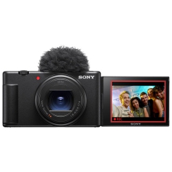 SONY - Zv-1 Ii Content Creator Vlogger Camera With 18-50MM Lens - In Black