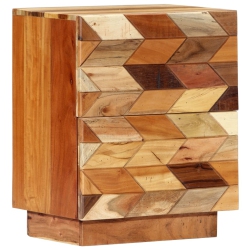VIDAXL Bedside Cabinet 40X30X50 Cm Solid Reclaimed Wood