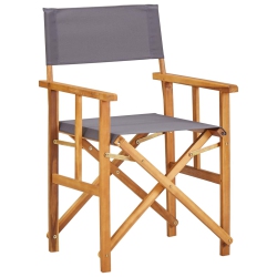 VIDAXL Director's Chairs Solid Acacia Wood