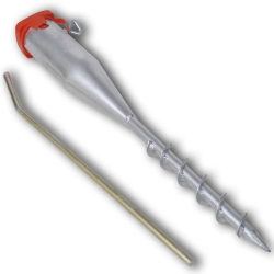 VIDAXL Parasol Stand 55 Cm Galvanised Steel