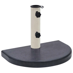 VIDAXL Umbrella Base 40X28X4 Cm Granite In Black