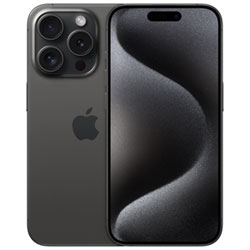 Bell Apple iPhone 15 Pro 256GB - Black Titanium - Monthly
