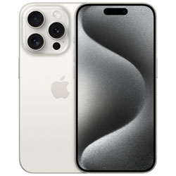 Apple iPhone 15 Pro 512GBホワイト Virgin Plus Apple iPhone 15 Pro 512GB - White Titanium - Monthly
