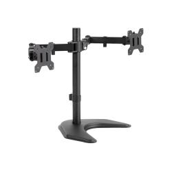 AMER MOUNTS Amer Networks 13"-27" Free Standing Dual Monitor Mount - (2Xs) In Black