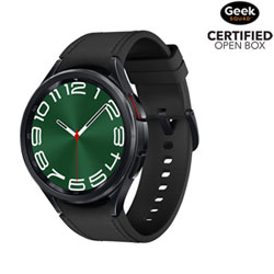 Open Box - Samsung Galaxy Watch6 Classic 47mm Bluetooth Smartwatch - Black