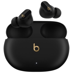BEATS BY DR. DRE Refurbished (Excellent) - Studio Buds + In-Ear Noise Cancelling Truly Wireless Headphones -Black/gold