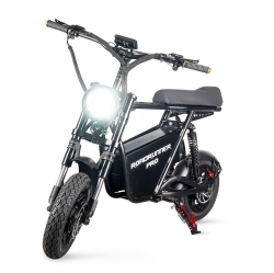 EMOVE Roadrunner Pro Seated Electric Scooter – Dual 2000W Motors, 60V 30Ah Removable Battery, 50 Mph Top Speed, 50 Mi Range, Hydraulic Brakes