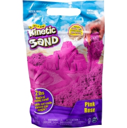 KINETIC SAND , The Original Moldable Sensory Play Sand, Pink, 2 Lb. Resealable Bag, Ages 3+