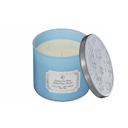 MAISON CONCEPTS Christmas 14OZ 3 Wick Jar Candle Winter Snow Walk