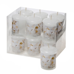 MAISON CONCEPTS Mushroom Votive Sweet Jasmine - Set Of 12