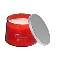 MAISON CONCEPTS 18OZ 3 Wick High Gloss Taper Candle Sparkling Prosecco