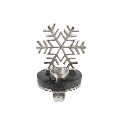 MAISON CONCEPTS Christmas Snowflake With Tealight Stocking Holder
