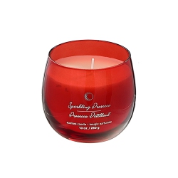 MAISON CONCEPTS 10OZ High Gloss Curved Candle Sparkling Prosecco