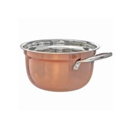 MAISON CONCEPTS German Bowl With Handle - 10.67 L × 6.81 W × 3.74 H (Inches)