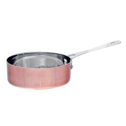 MAISON CONCEPTS Mini Fry Pan With Metallic Rose Handle 400Ml