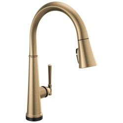 DELTA FAUCET Emmeline Kitchen Faucet Touch, Touch Kitchen Faucets \w Pull Down Sprayer, Kitchen Sink Faucet, Delta Touch2O Technology, Lumicoat