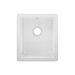 ELKAY Fireclay Swu1517Wh Single Bowl Undermount Bar Sink