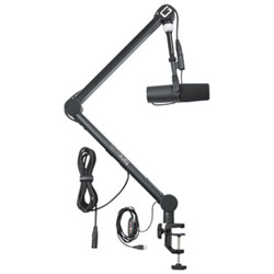 Gator Professional Desktop Broadcast/Podcast Microphone Boom Stand (GFW-MIC-BCBM4000)