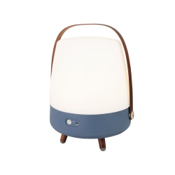 KOODUU Lite-Up Play Tooth Wireless Speaker And Portable Lamp, Ocean In Blue